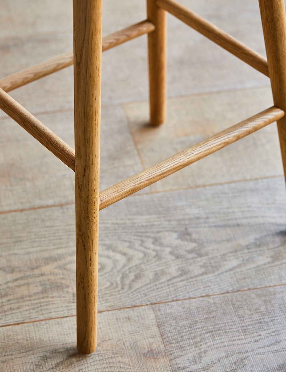 Weathered Oak Stool