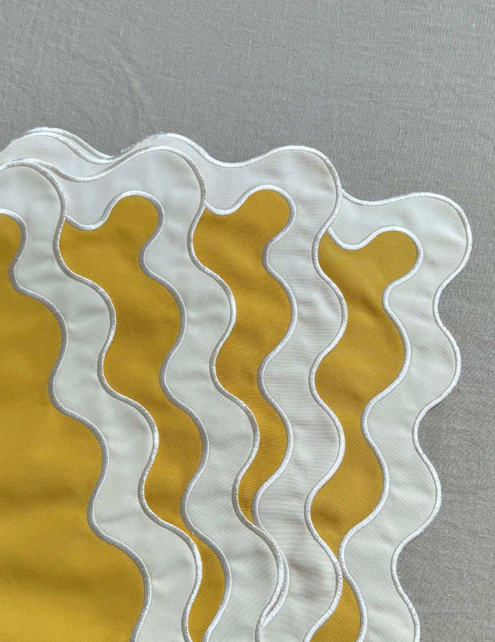 Butter Yellow Luxury Placemats