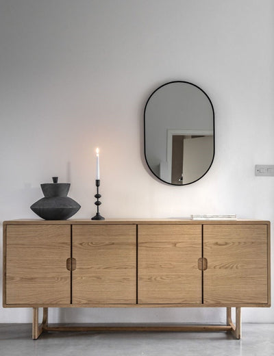 Albie Minimalist Sideboard - Natural