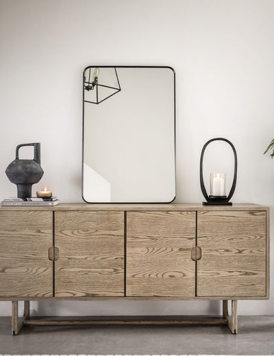 Albie Minimalist Sideboard - Smoked