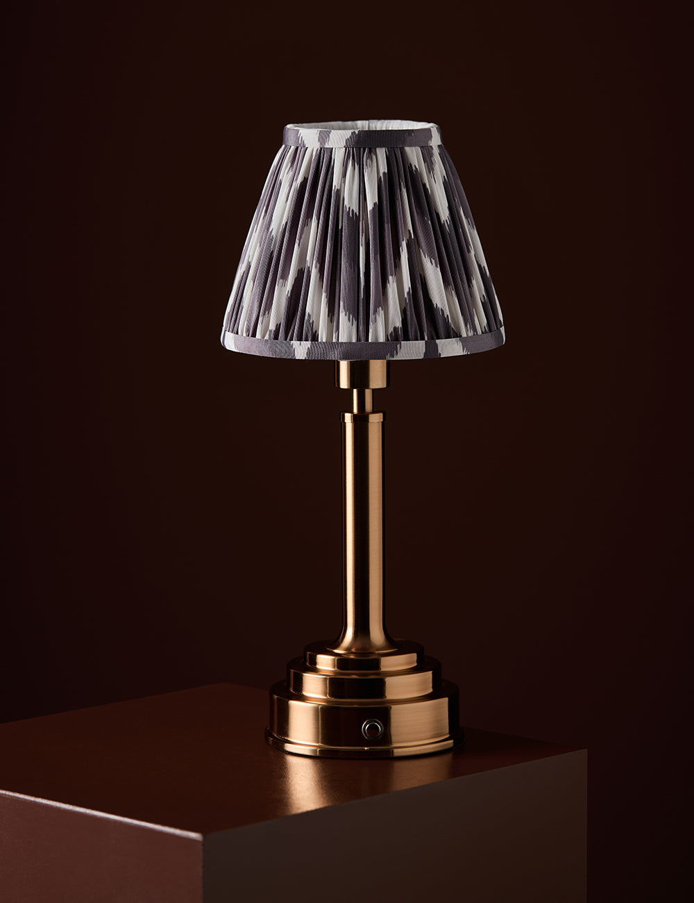 Auguste Rechargeable Brass Lamp Base