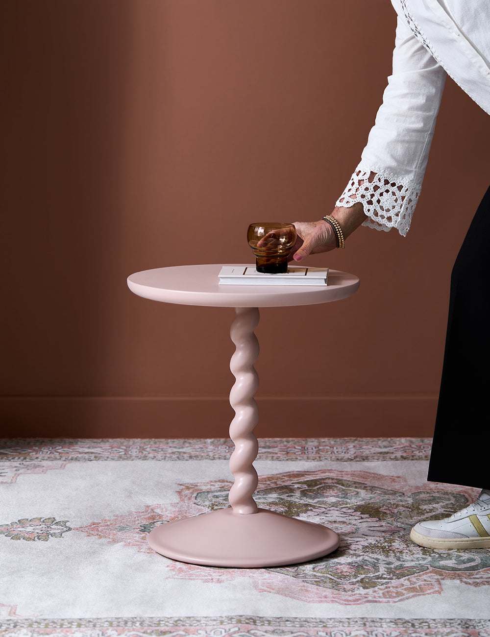 Bailey Table In Desert Rose