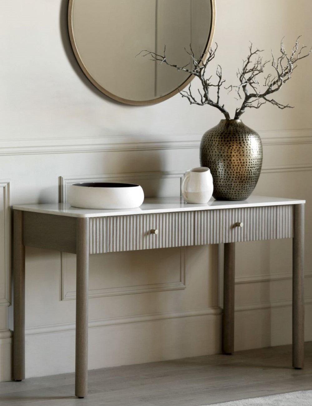 Charlie Marble Topped Console Table