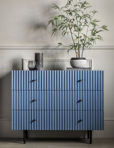 Courtney Blue Chest of Drawers