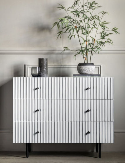Courtney White Chest of Drawers