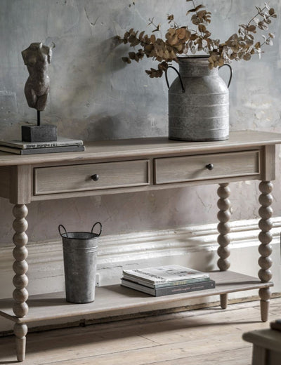 Frances Bobbin Console Table