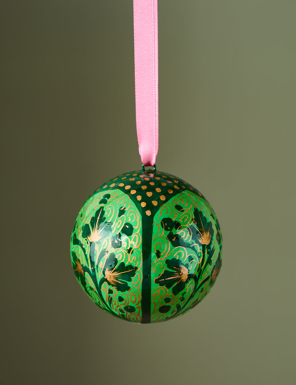 Green Kashmiri Bauble