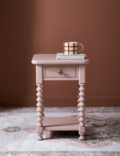 Harlow Bedside Table in Desert Rose