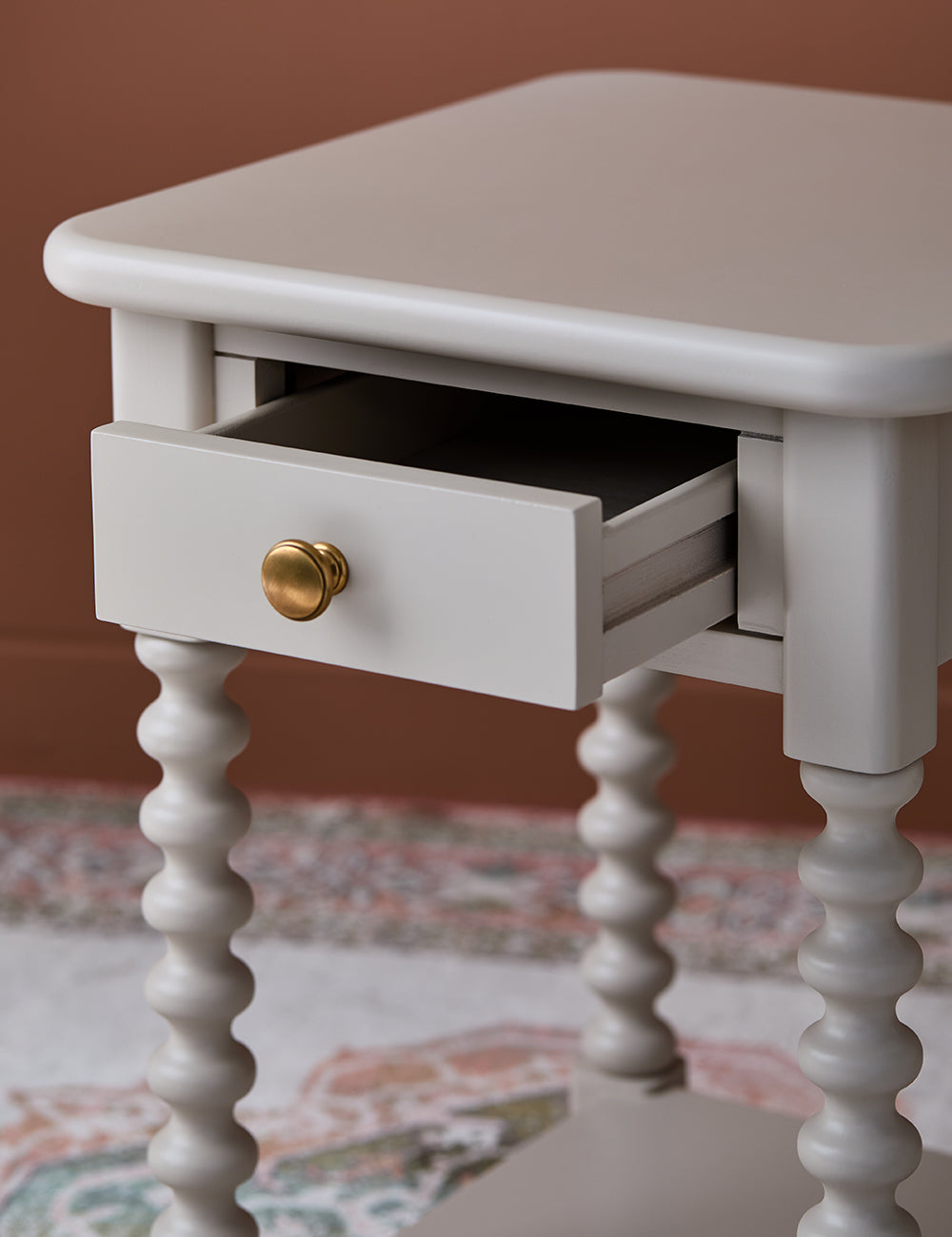 Harlow Bedside Table in Desert Rose