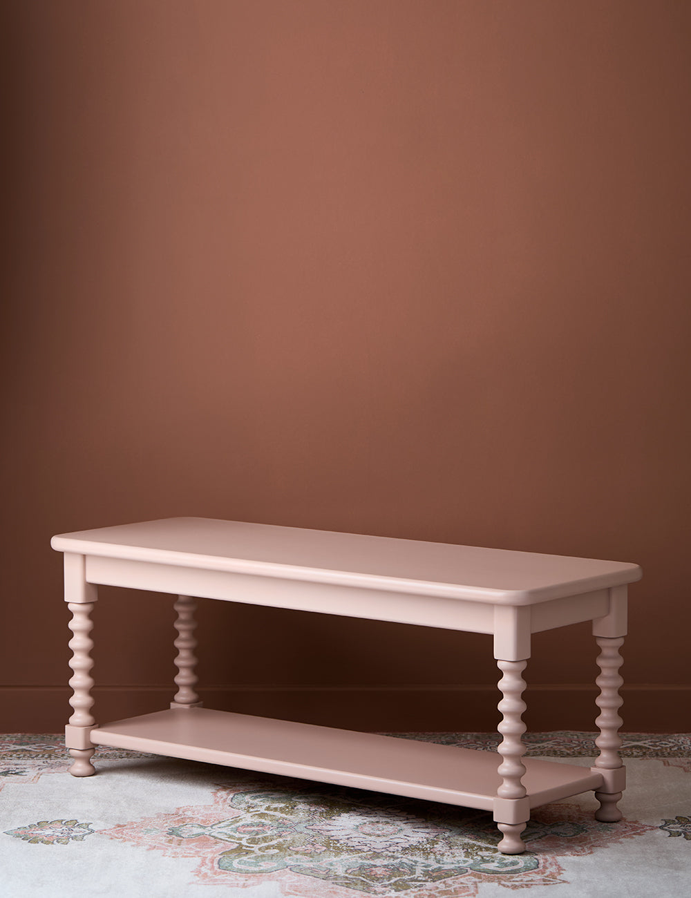 Harlow Bench In Desert Rose