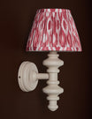 Ida Ikat Print Shade in Coral Pink - Small