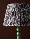 Ida Ikat Print Shade in Pearl Grey - Large