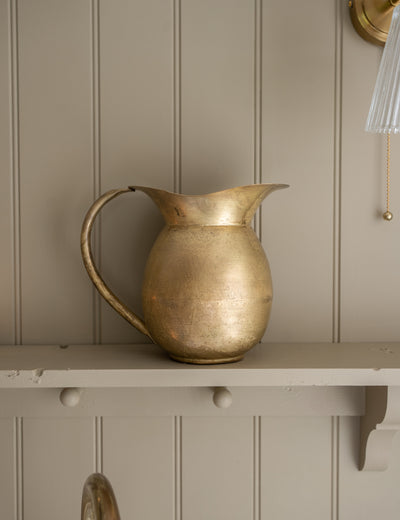 Large Brass Water Jug