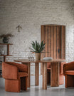 Lottie Dining Chair in Rust