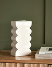 Off-White Curvy Vase