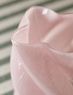 Opaque Pink Marshmallow Vase