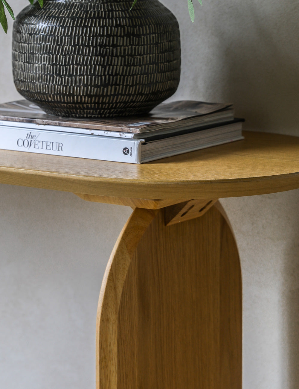 Orson Retro Curved Console Table