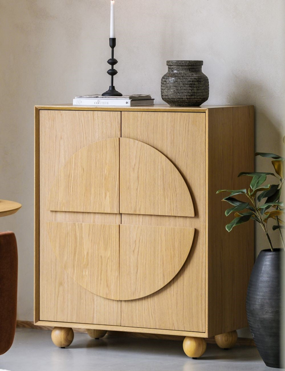 Orson Retro Wooden Cupboard