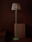 Raddle Floor Lamp Base in Moss Green