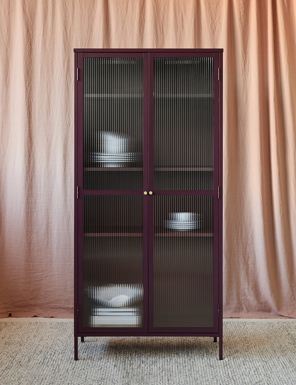 Reed Maxi Cabinet in Maroon