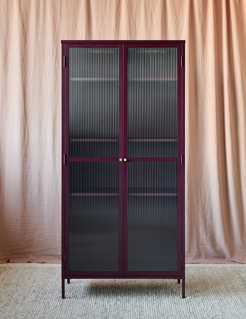 Reed Maxi Cabinet in Maroon