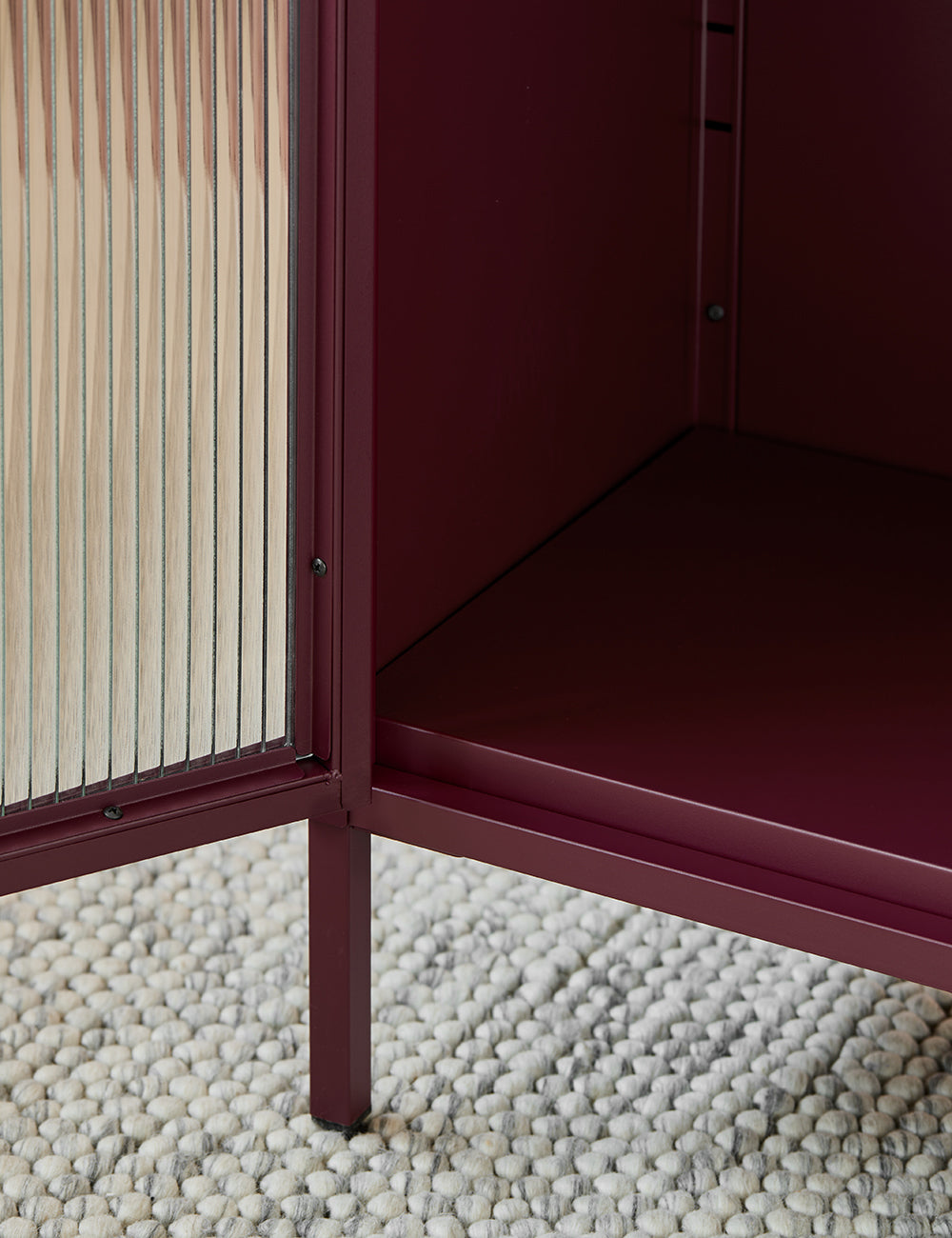 Reed Maxi Cabinet in Maroon