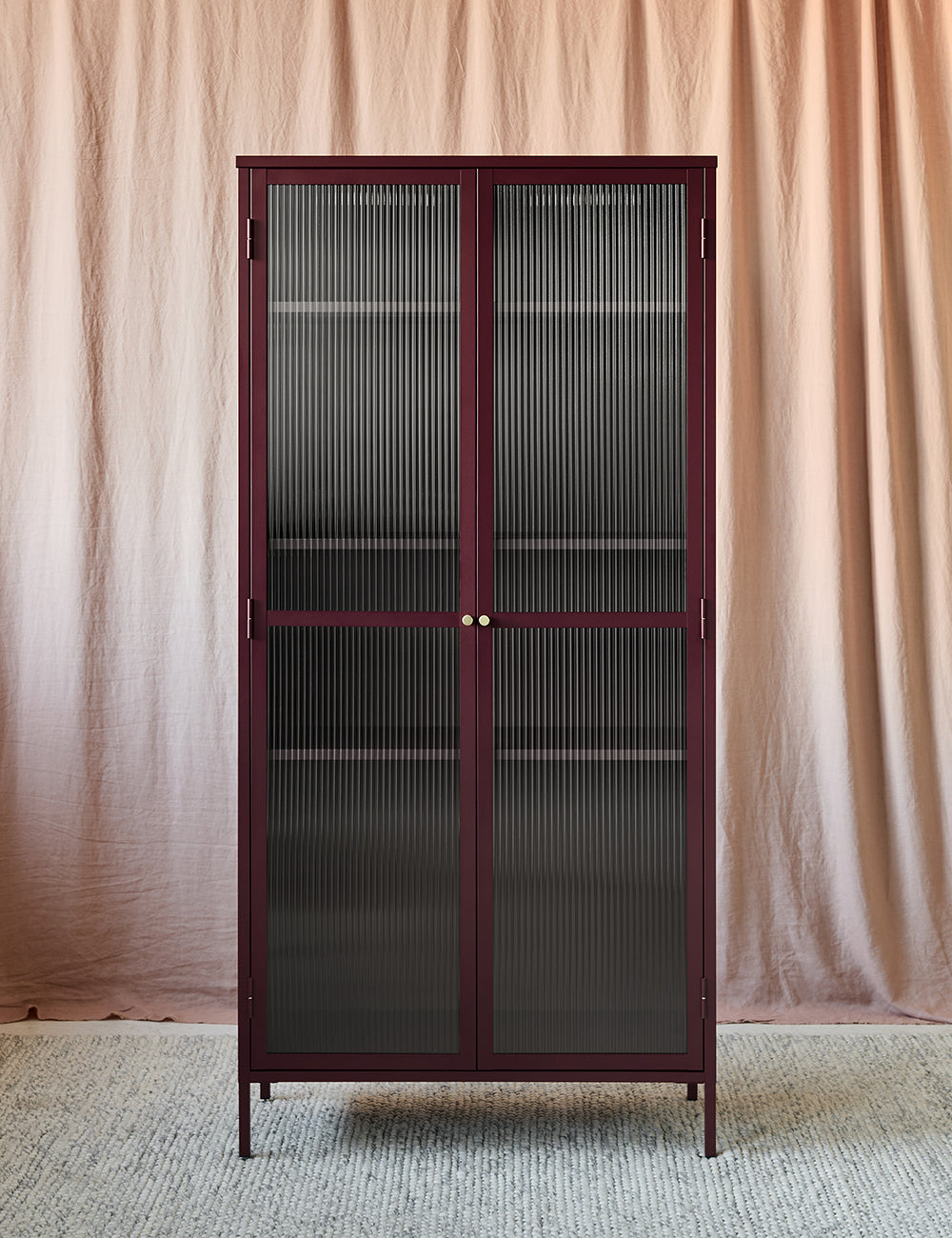 Reed Maxi Cabinet in Maroon