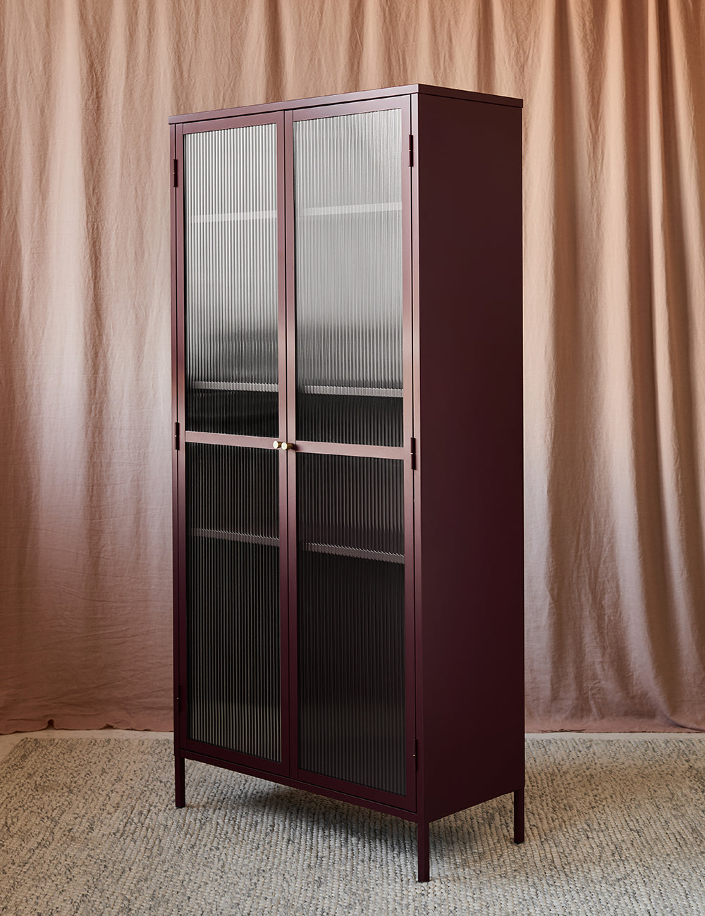 Reed Maxi Cabinet in Maroon