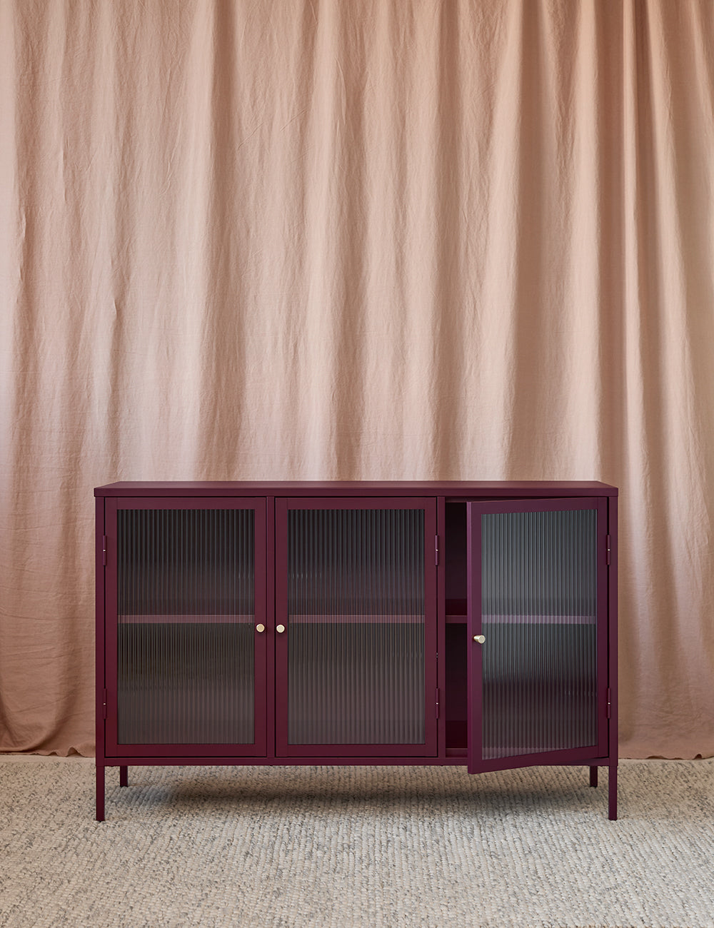 Reed Sideboard in Maroon