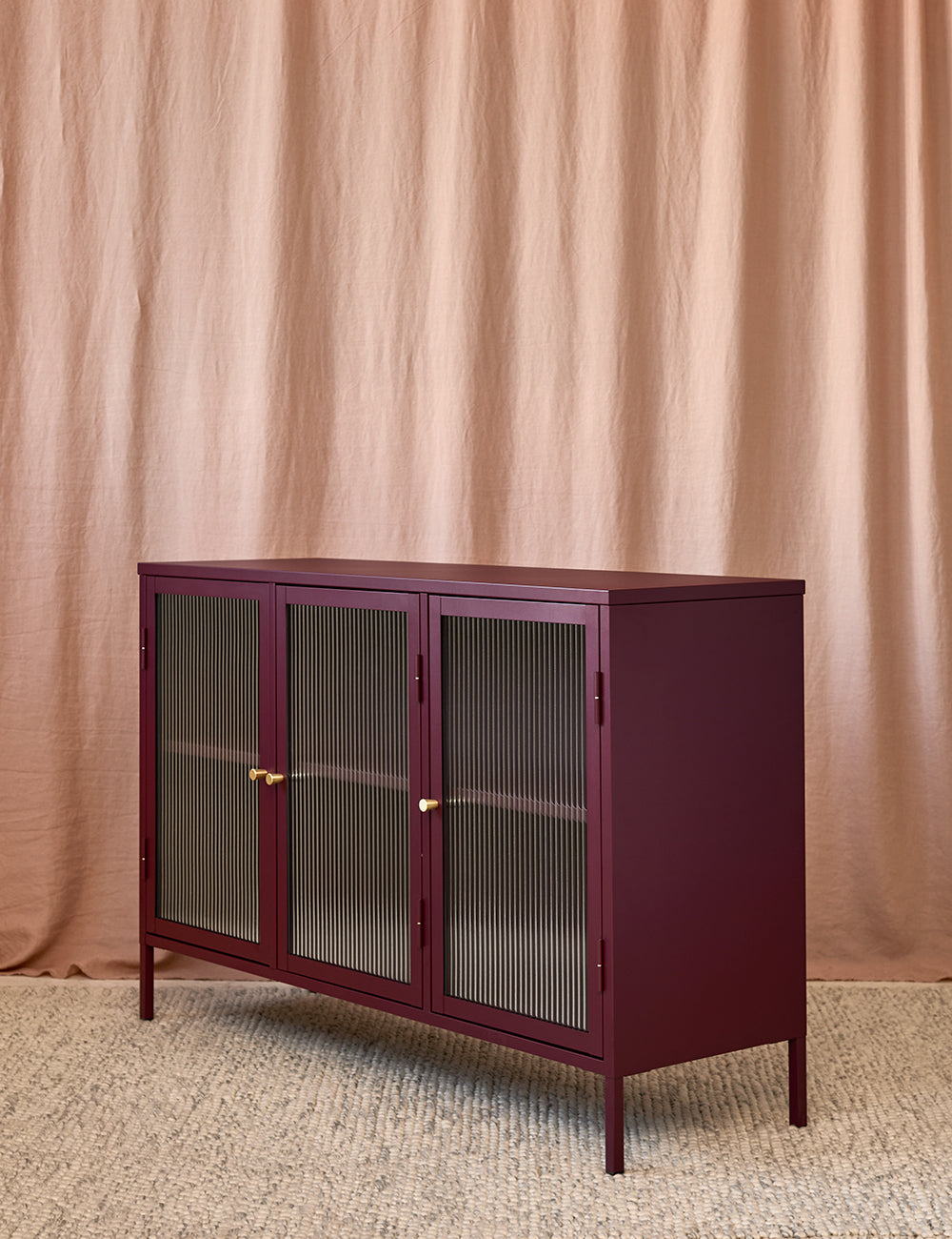 Reed Sideboard in Maroon