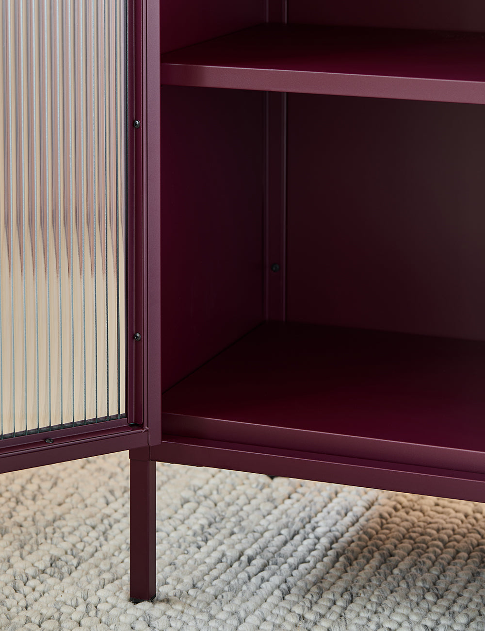 Reed Sideboard in Maroon