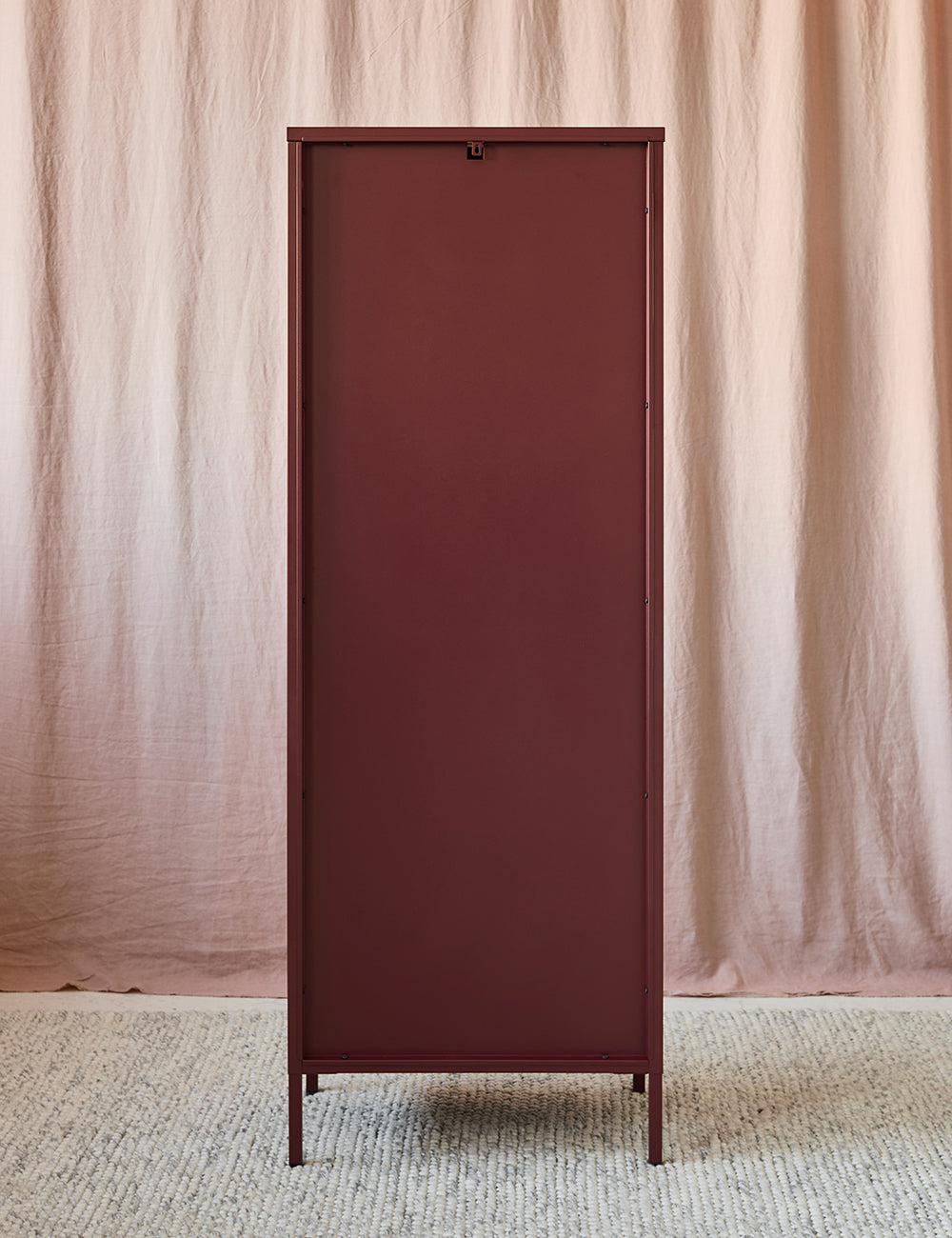 Reed Slender Cabinet in Maroon