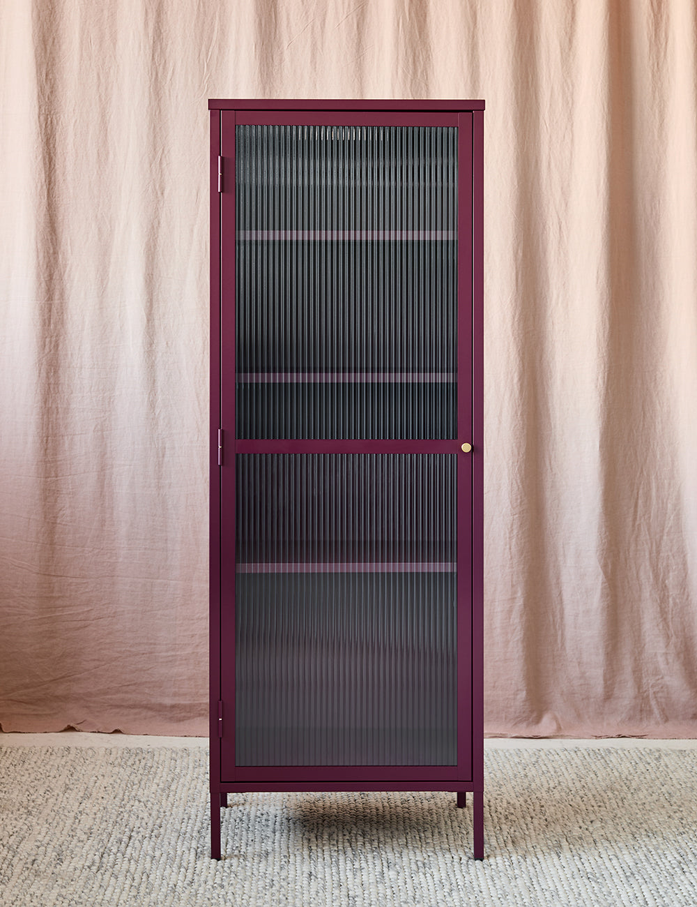 Reed Slender Cabinet in Maroon