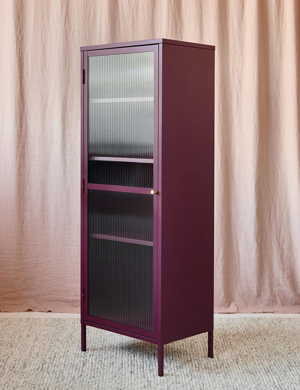 Reed Slender Cabinet in Maroon