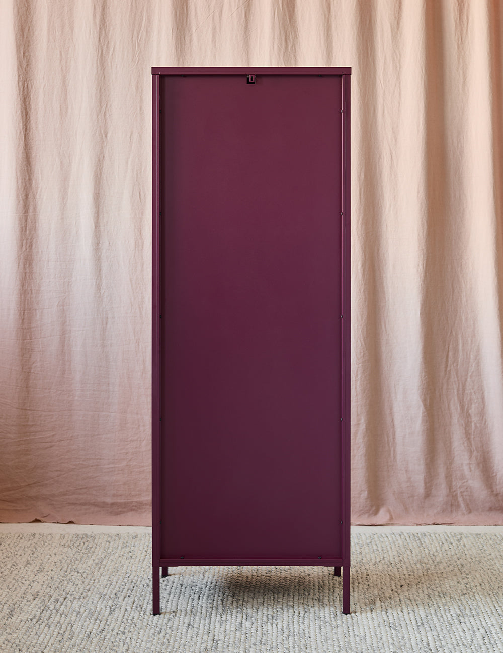 Reed Slender Cabinet in Maroon