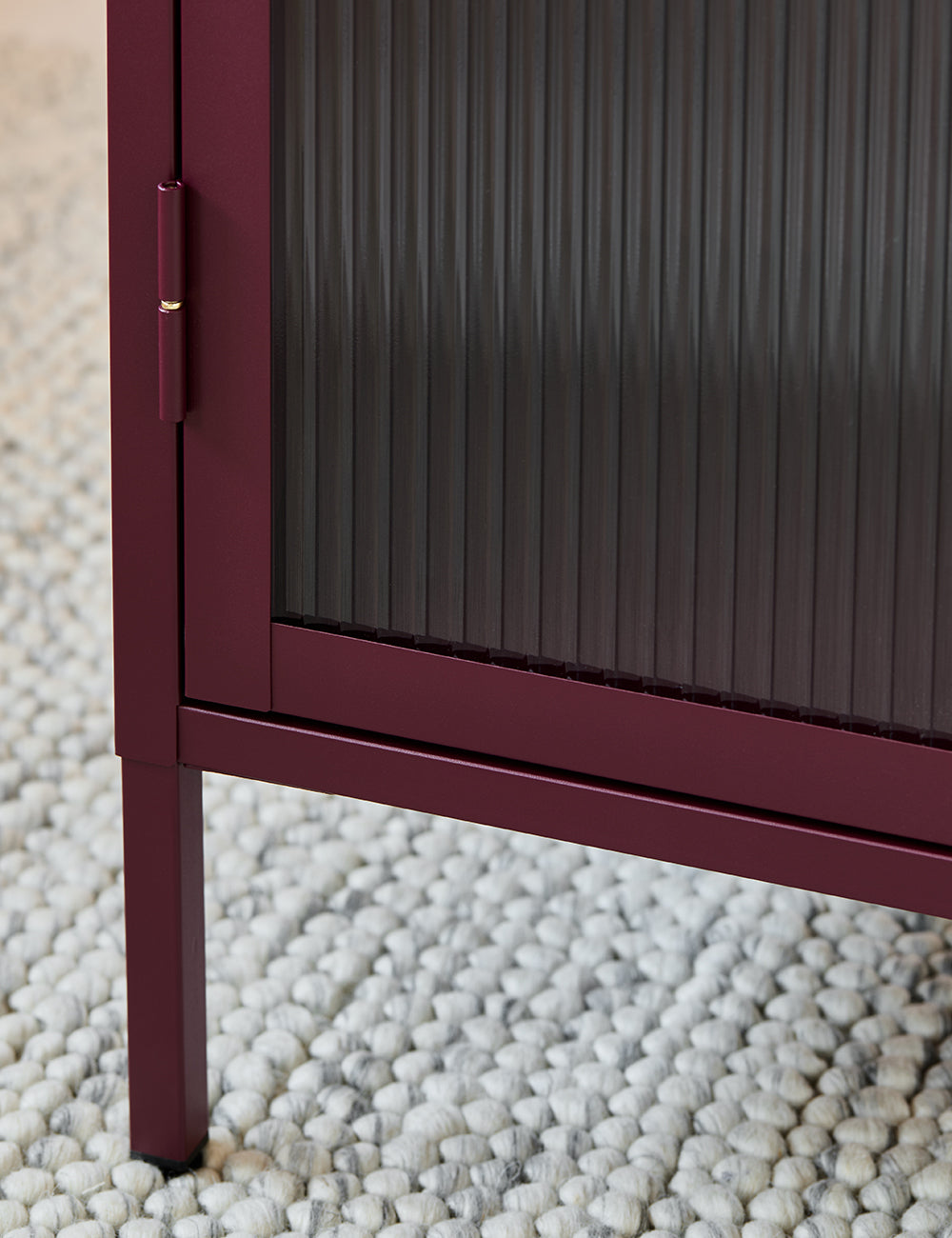 Reed Slender Cabinet in Maroon