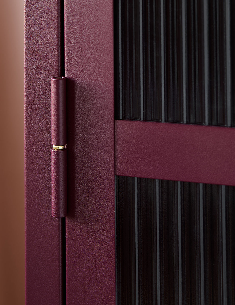 Reed Slender Cabinet in Maroon