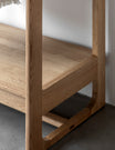 Albie Minimalist Wooden Clothes Rail