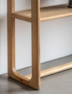 Albie Minimalist Console Table - Natural