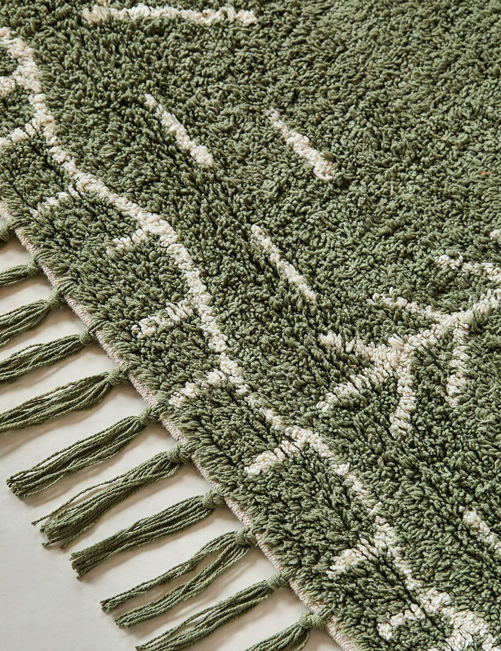 Sage And Ivory Tufted Bath Mat