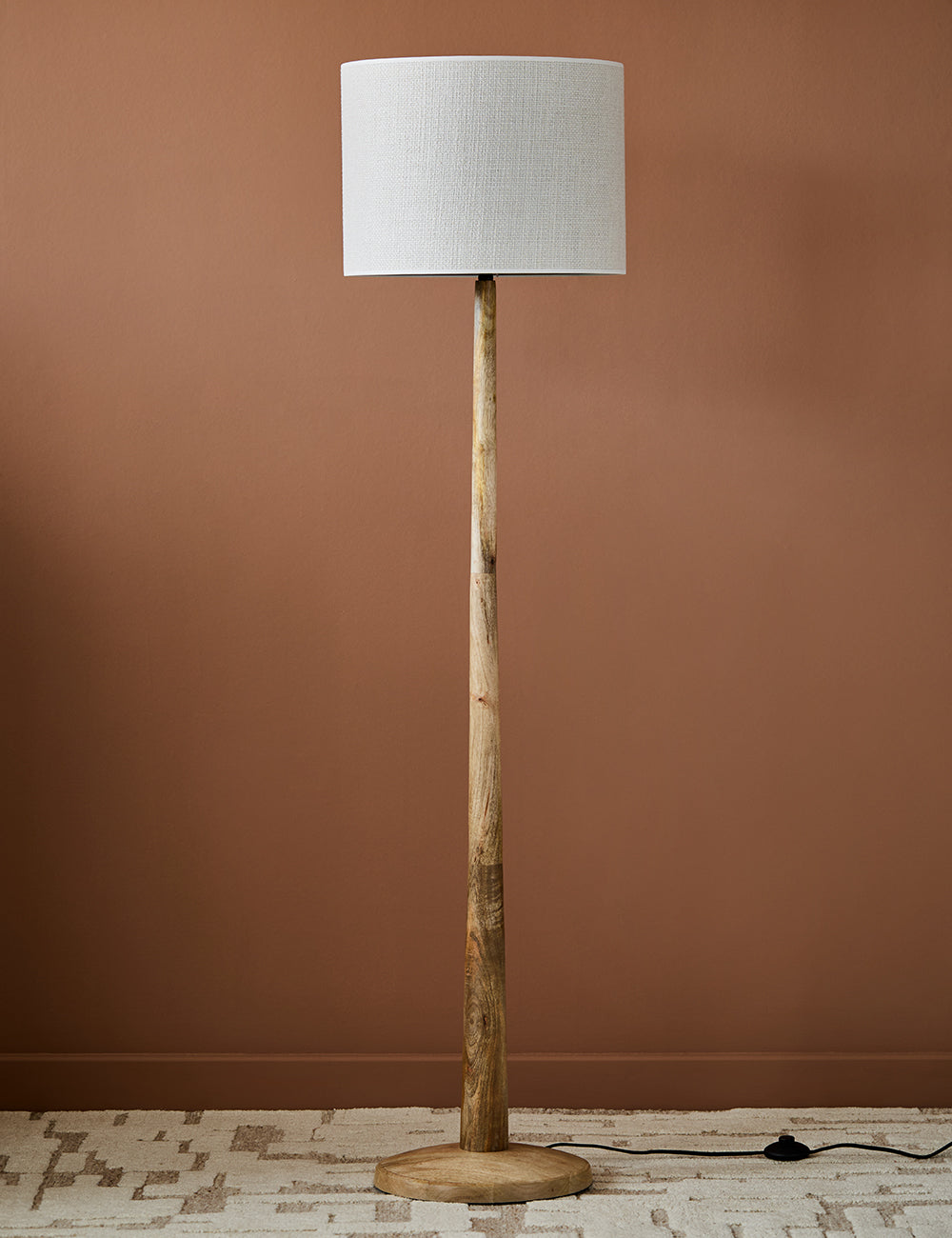 Sahar Mango Wood Floor Lamp Base