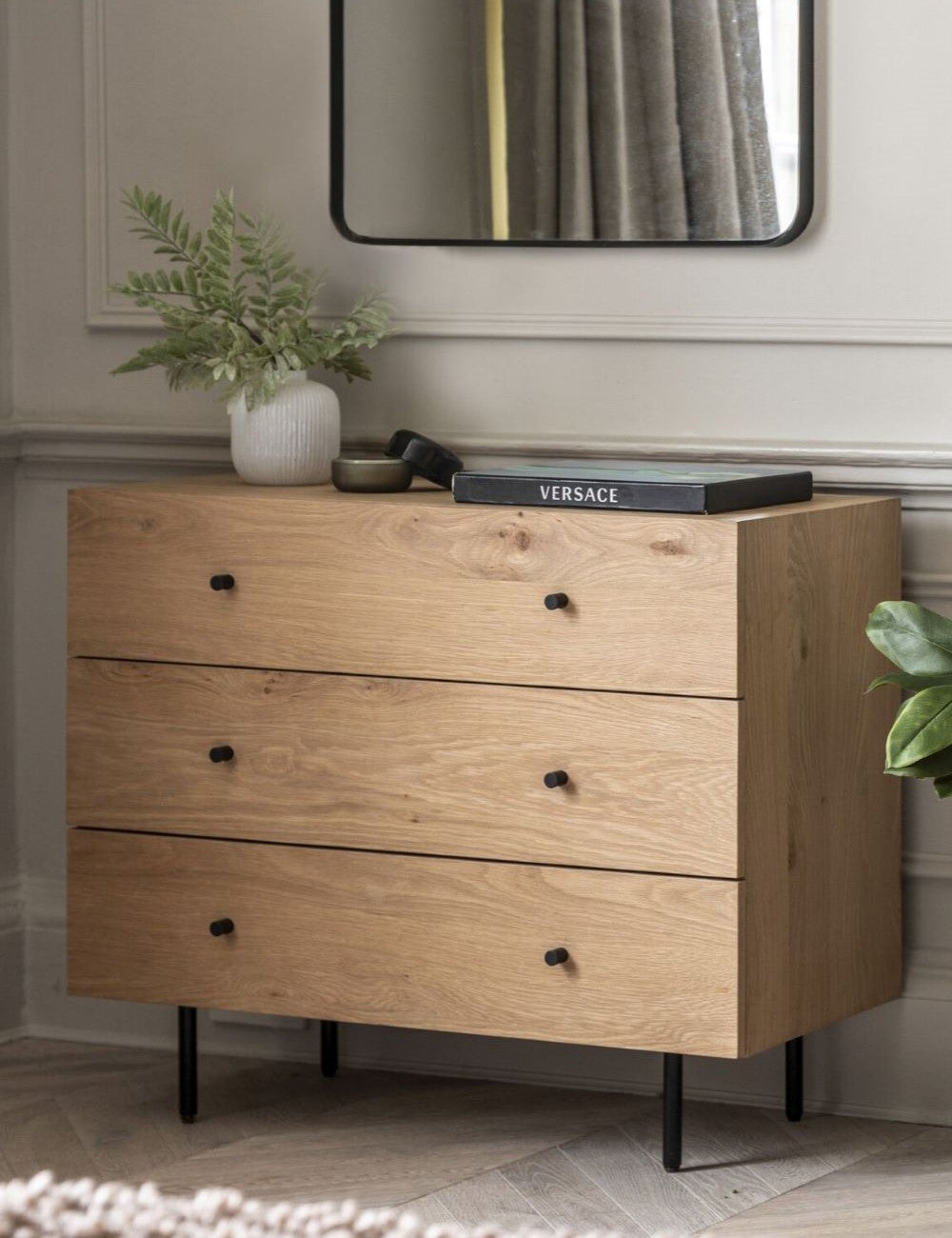 Sasha Wooden Chest of Drawers