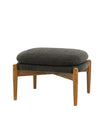 Sonny Charcoal Boucle Footstool