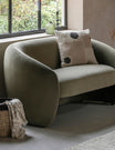 Spencer 2 Seater Sofa in Moss Green