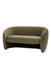 Spencer 2 Seater Sofa in Moss Green