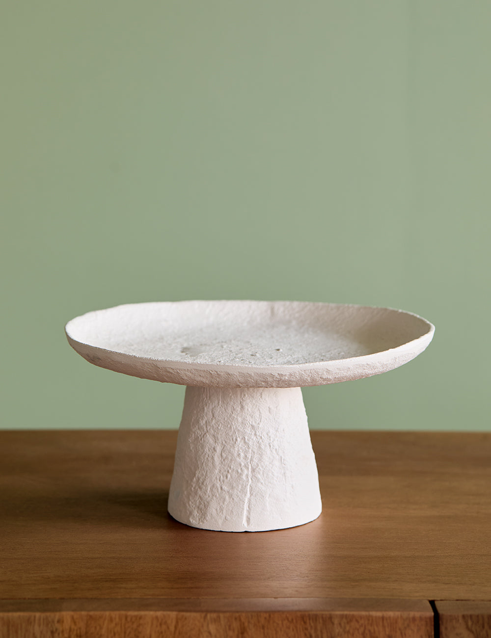 Stucco Pedestal Bowl