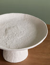 Stucco Pedestal Bowl