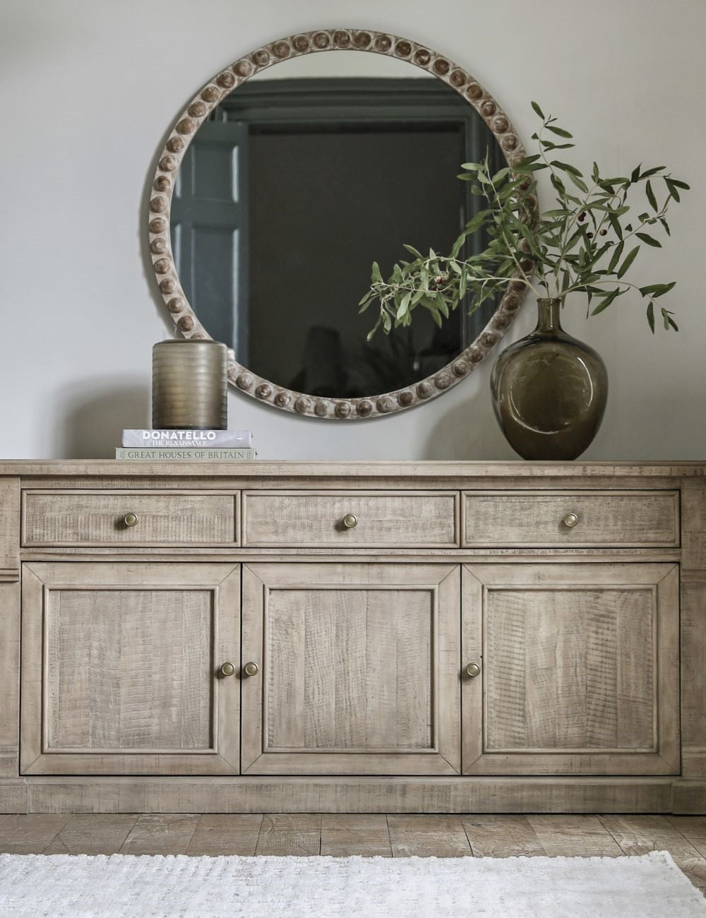 William Wooden Storage Sideboard