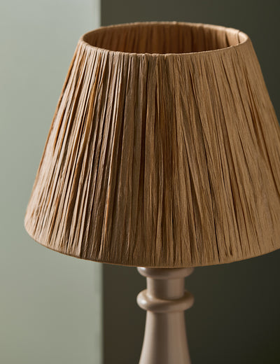 Winder Raffia Tapered Shade - Small