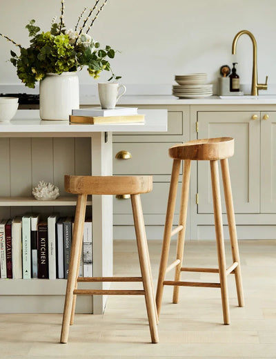 Weathered Oak Stool